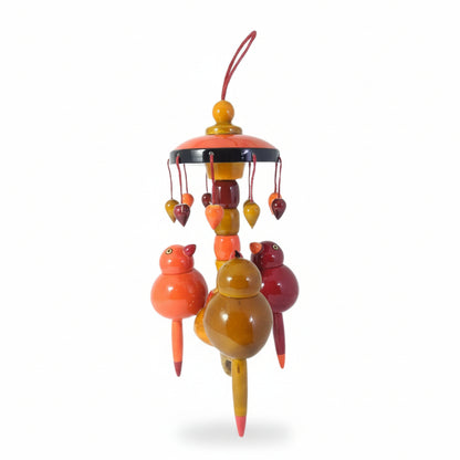 Wooden Hanging Birds