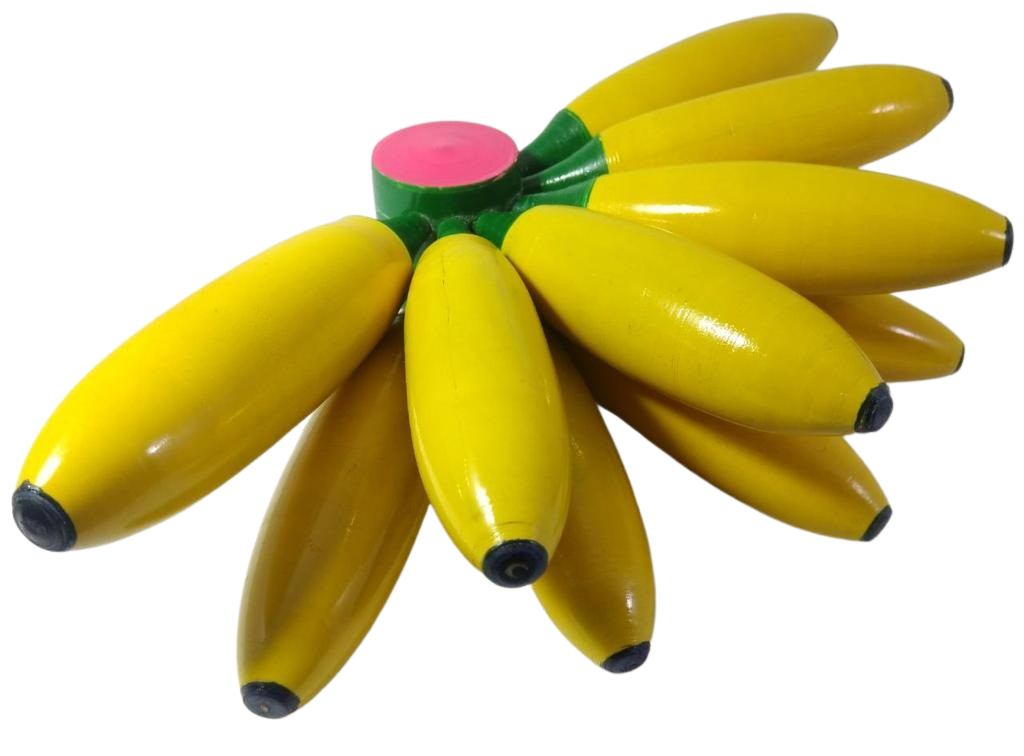 Etikoppaka Wooden Bananas Show Piece for Home Decor | Etikoppaka Crafts