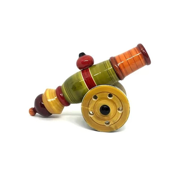 Etikoppaka Handmade Wooden Canon Toy | Etikoppaka Bommalu