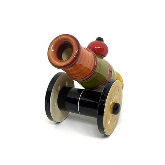 Etikoppaka Handmade Wooden Canon Toy | Etikoppaka Bommalu