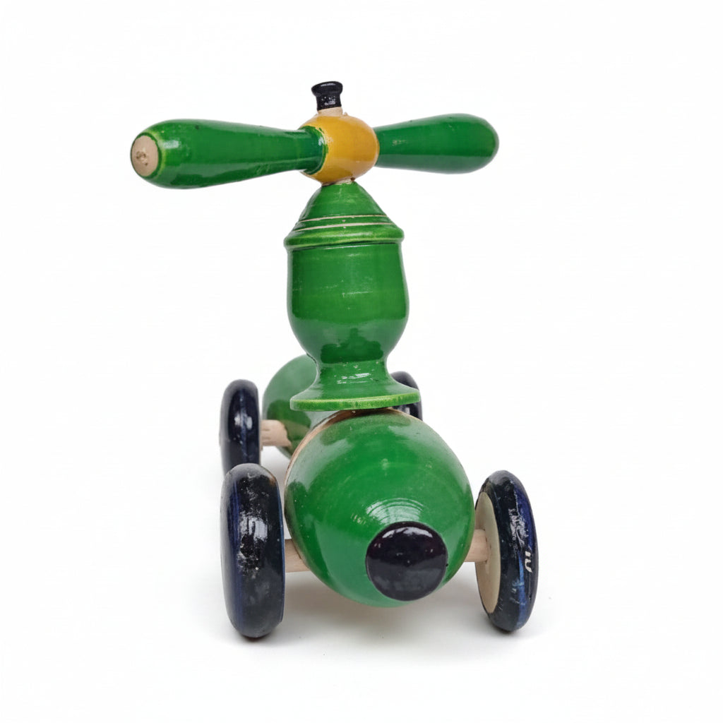 Wooden Chopper Helicopter Push and Pull Toy | Etikoppaka Handimade Toys