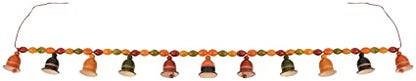 Wood Door Decorative Bell Toran | Etikoppaka Wooden Toys