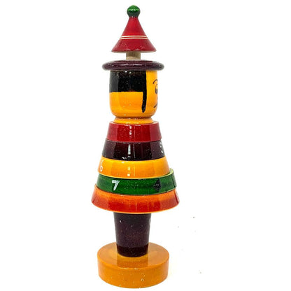 Wooden Joker Show Piece for Home Decor | Etikoppaka Handmade Toys