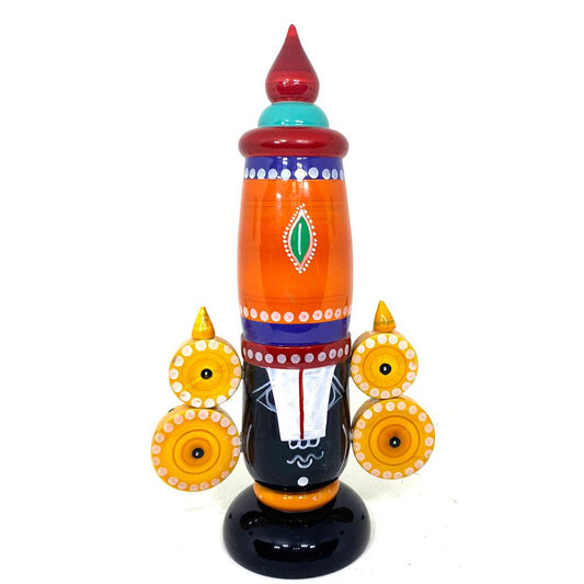 Etikoppaka Wooden Tirupati Lord Venkateswara Table top Item for Home or Office