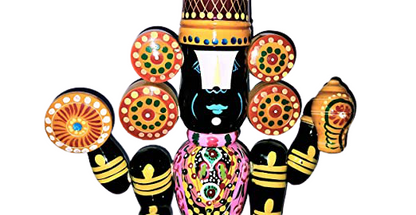 Etikoppaka Handicraft Wood Lord Balaji | Lord Venkateswara Idol standing Model