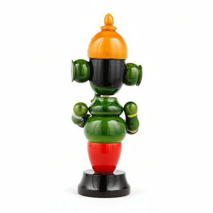 Wooden Ganapathi Idol | Etikoppaka Handmade Toys