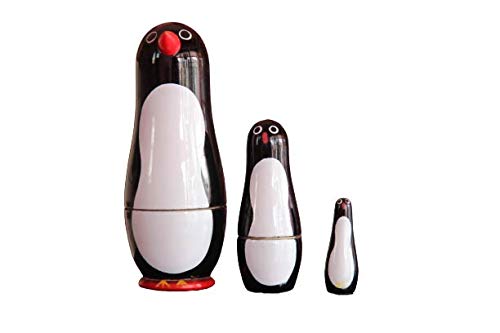 Etikoppaka Handmade Toys | Wooden 3 in 1 Penguin Show Piece | Non Toxic and Eco Friendly Toys