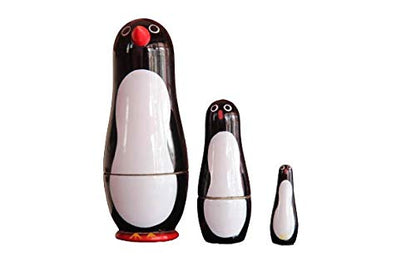Etikoppaka Handmade Toys | Wooden 3 in 1 Penguin Show Piece | Non Toxic and Eco Friendly Toys