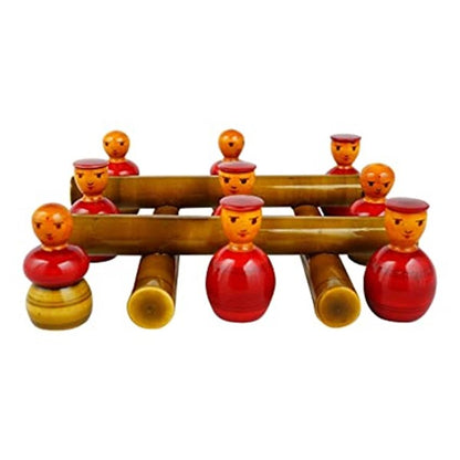 Etikoppaka Handicraft Wooden Tik Tac Toe | Handmade Wooden Items