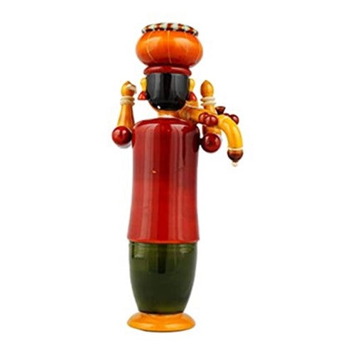 Wooden Haridasu with Holding Veena | Etikoppaka Handmade Toys